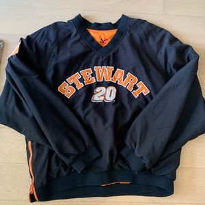 Vintage NASCAR Long Sleeve Crewneck Windbreaker